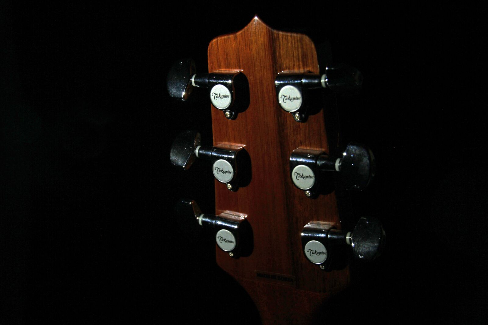 Canon EOS 7D sample photo. Tuners, guitar, head stock photography