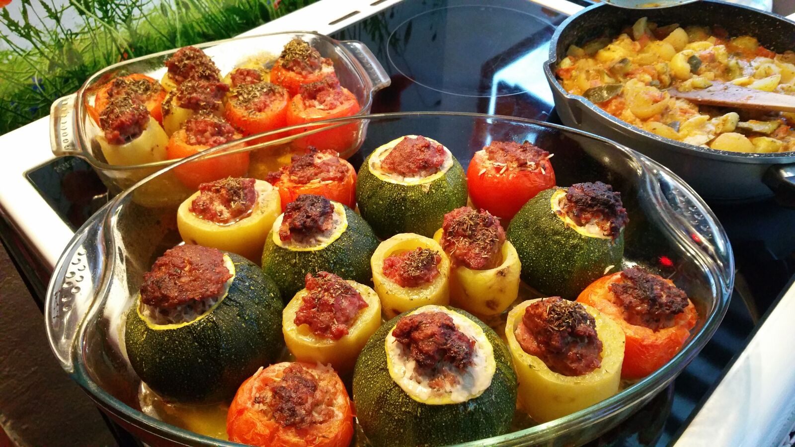 Samsung Galaxy Note4 sample photo. Stuffed vegetables, provence, minced photography