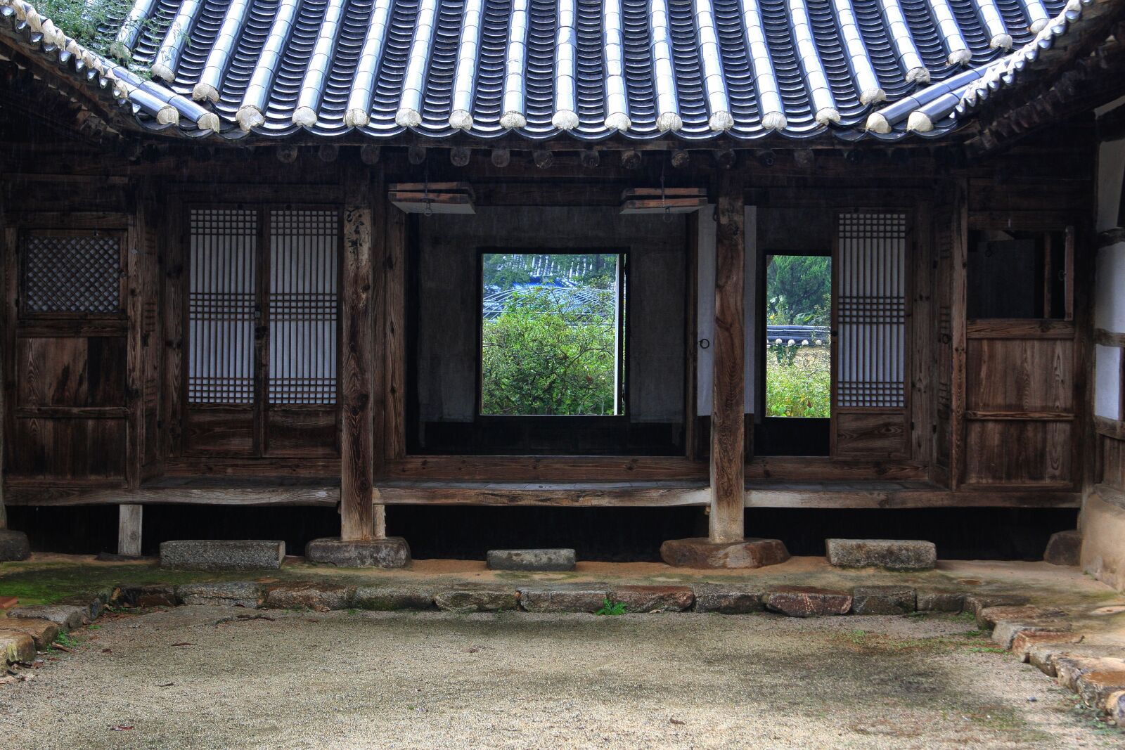 Canon EOS 40D sample photo. Hanok, home, construction photography
