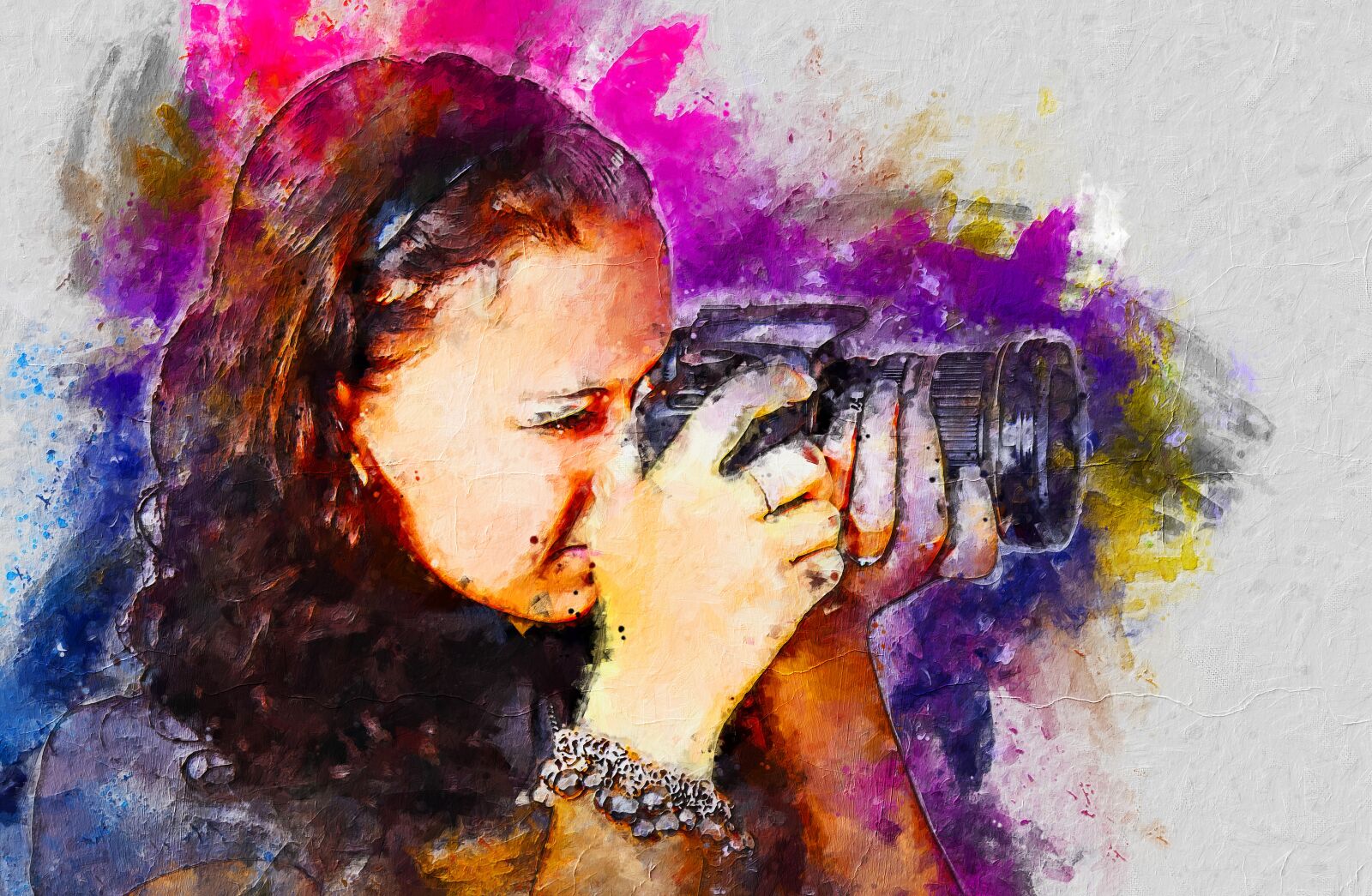 Canon EOS 50D sample photo. Camera, photographer, digital painting photography