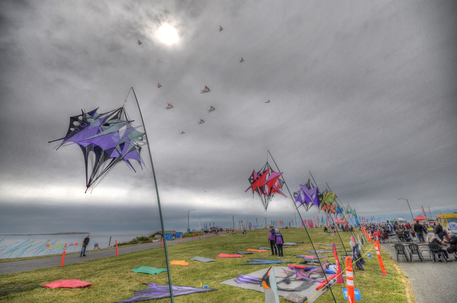 Nikon D5100 sample photo. Victoria, kite, festival photography
