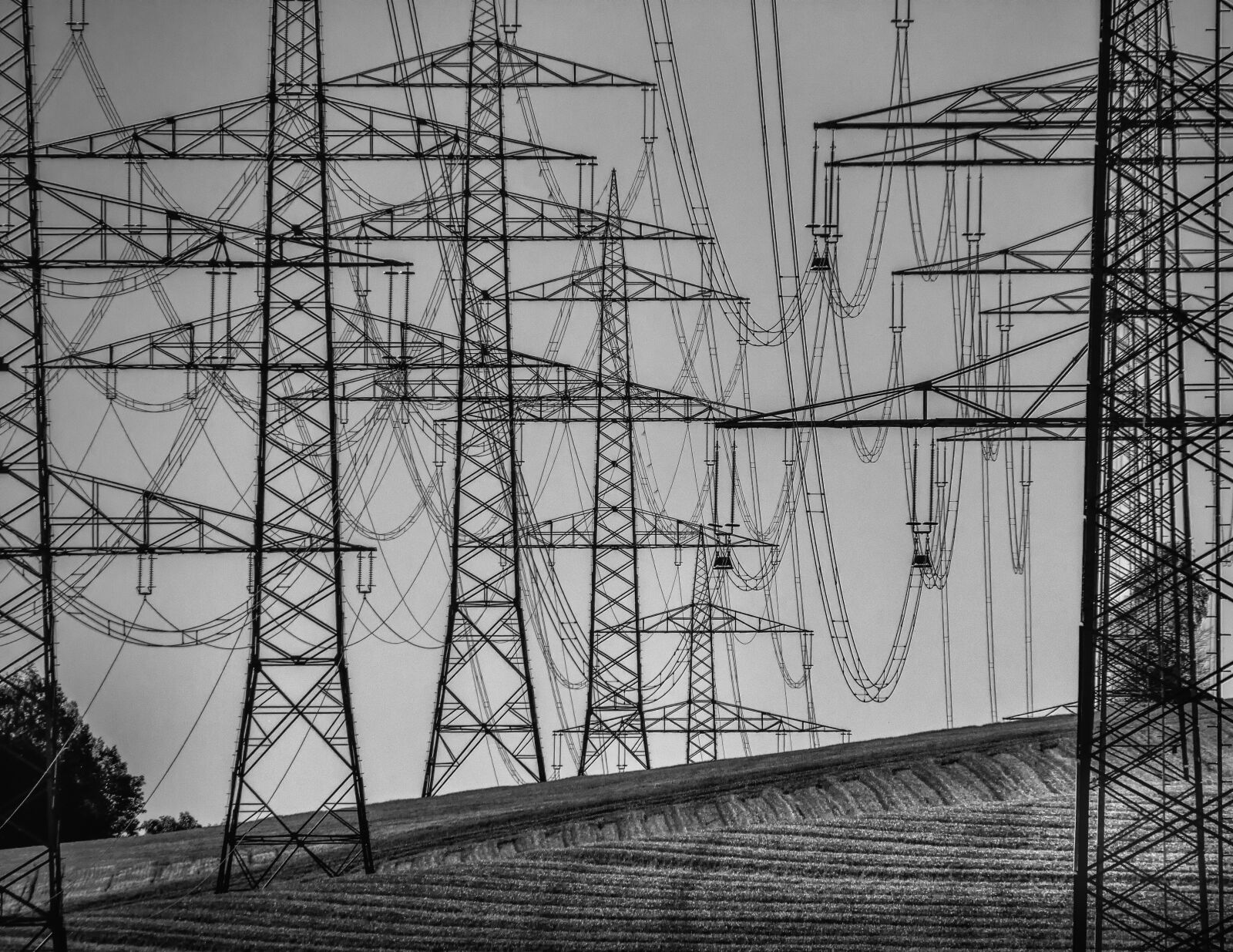 Canon EOS 60D sample photo. Steel, strommast, structure photography