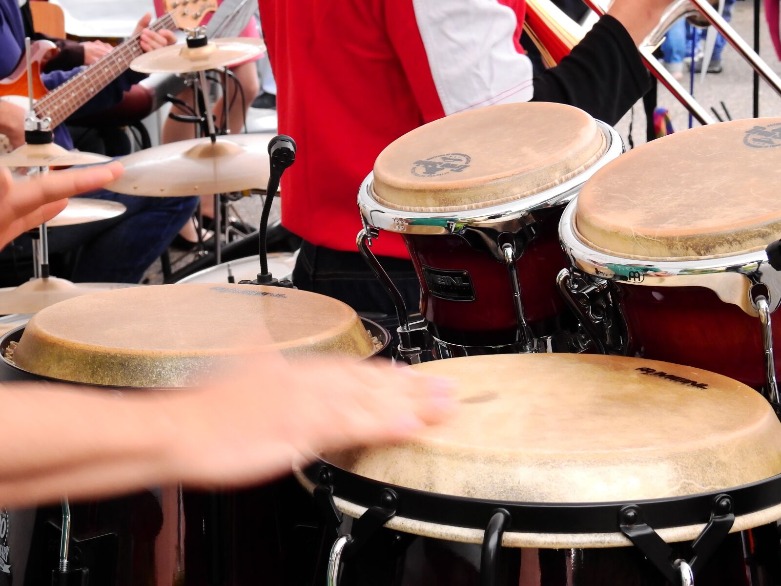 Nikon Coolpix P900 sample photo. Band, big band, drum photography