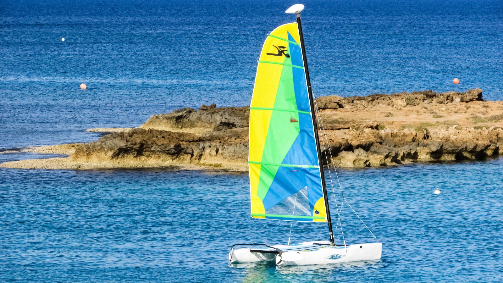 Canon PowerShot SX400 IS sample photo. Sail boat, sea, beach photography