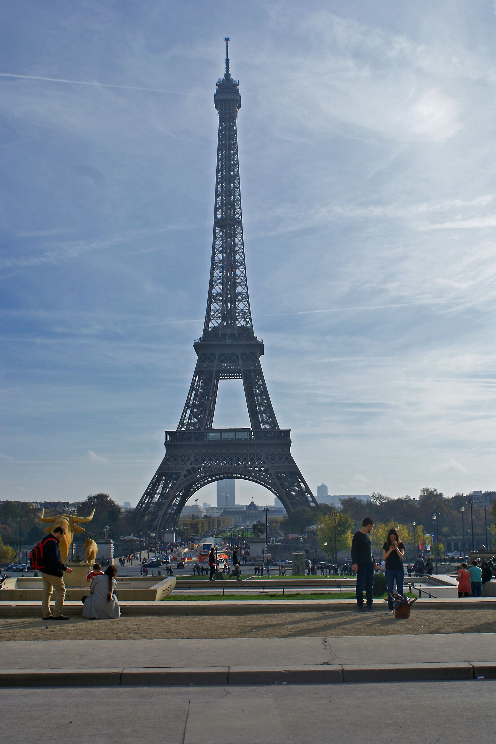 Sony Alpha DSLR-A100 sample photo. Eiffel tower, tower, the photography