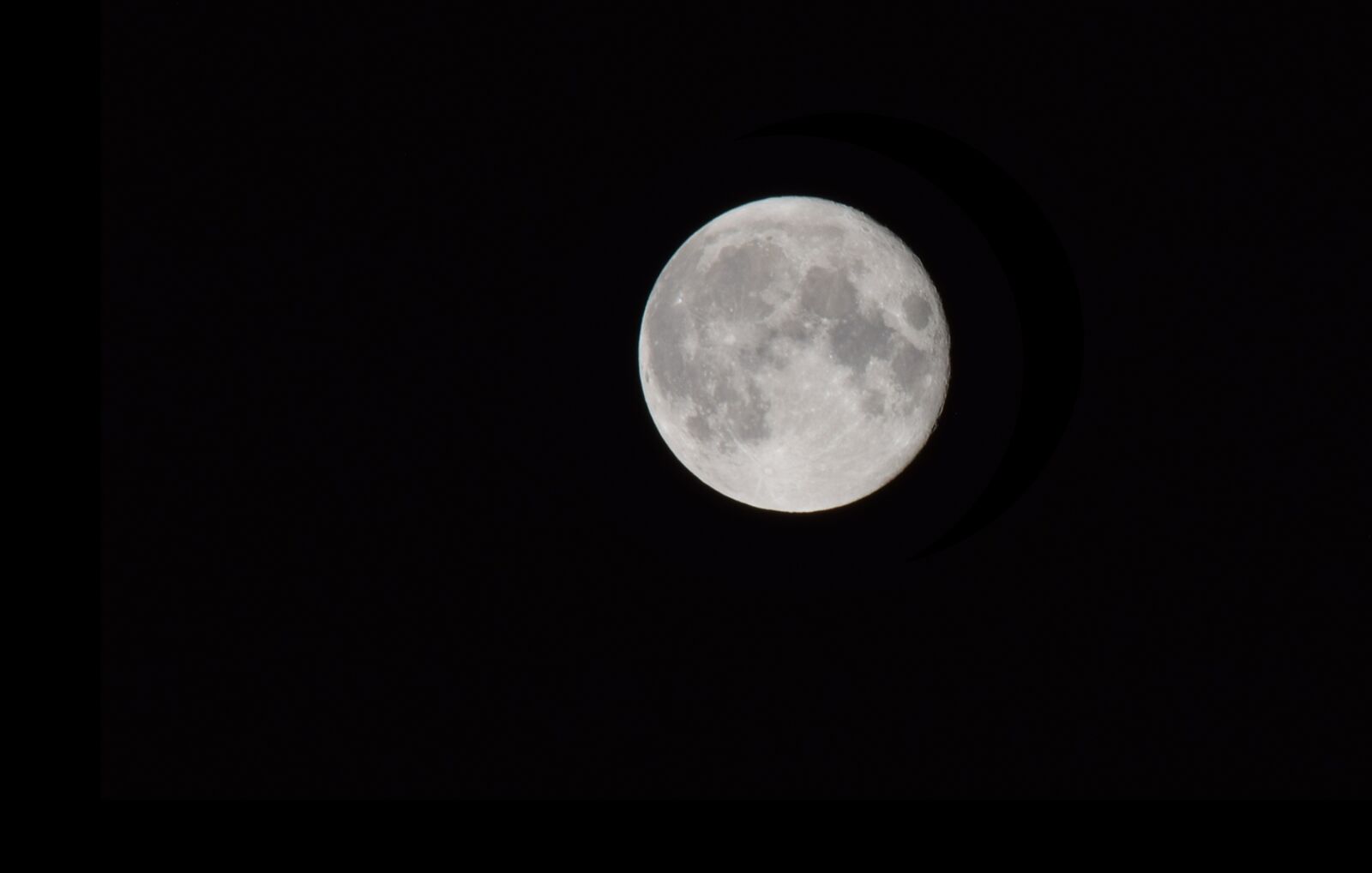 Nikon D5300 sample photo. Full moon, moon, night photography