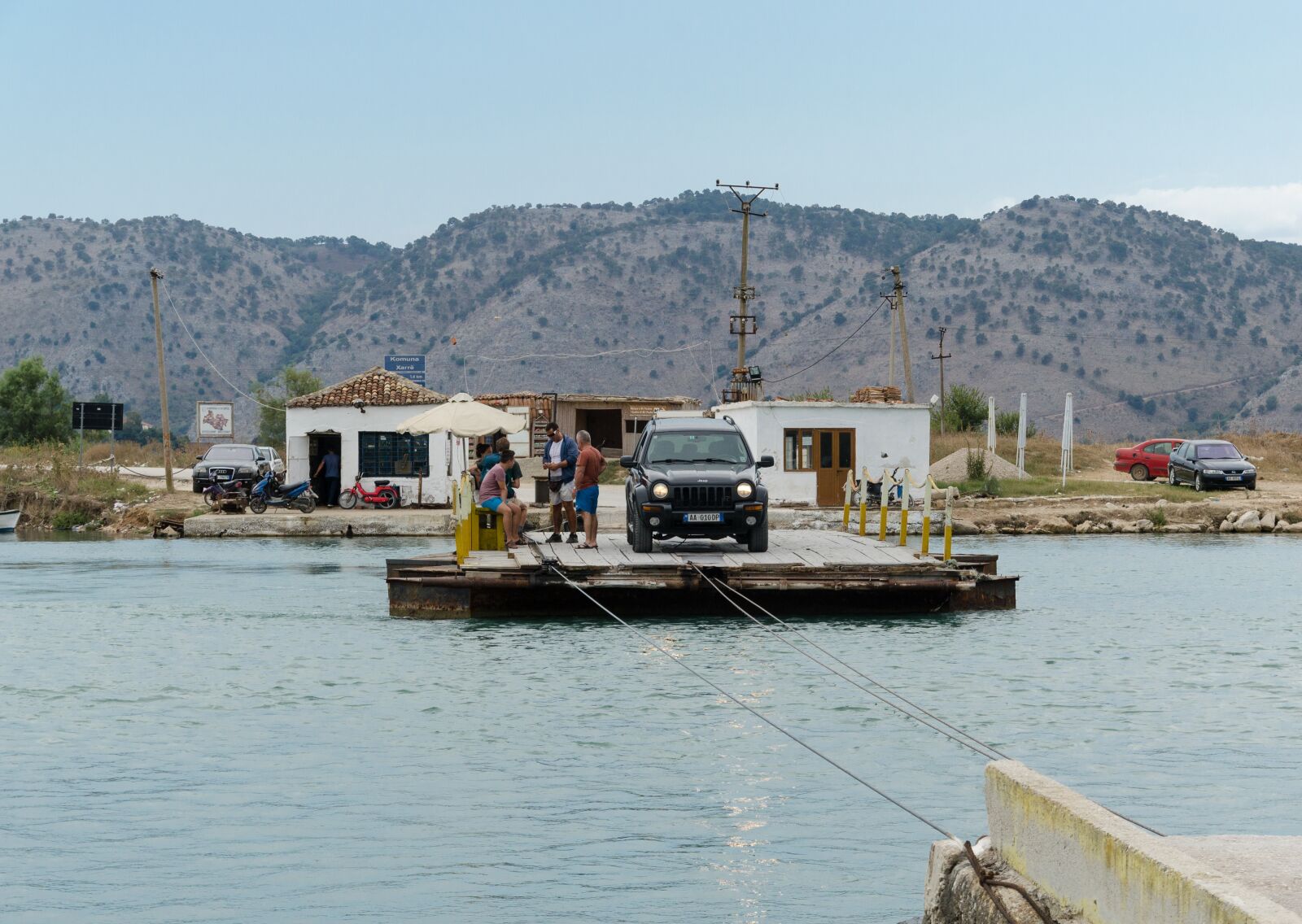 Nikon D5100 sample photo. Raft, albania, butrint photography