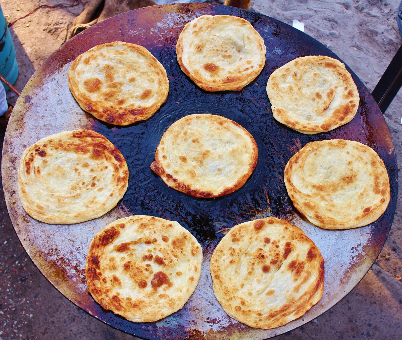 Canon EOS 700D (EOS Rebel T5i / EOS Kiss X7i) sample photo. Food, pakistan, paratha photography