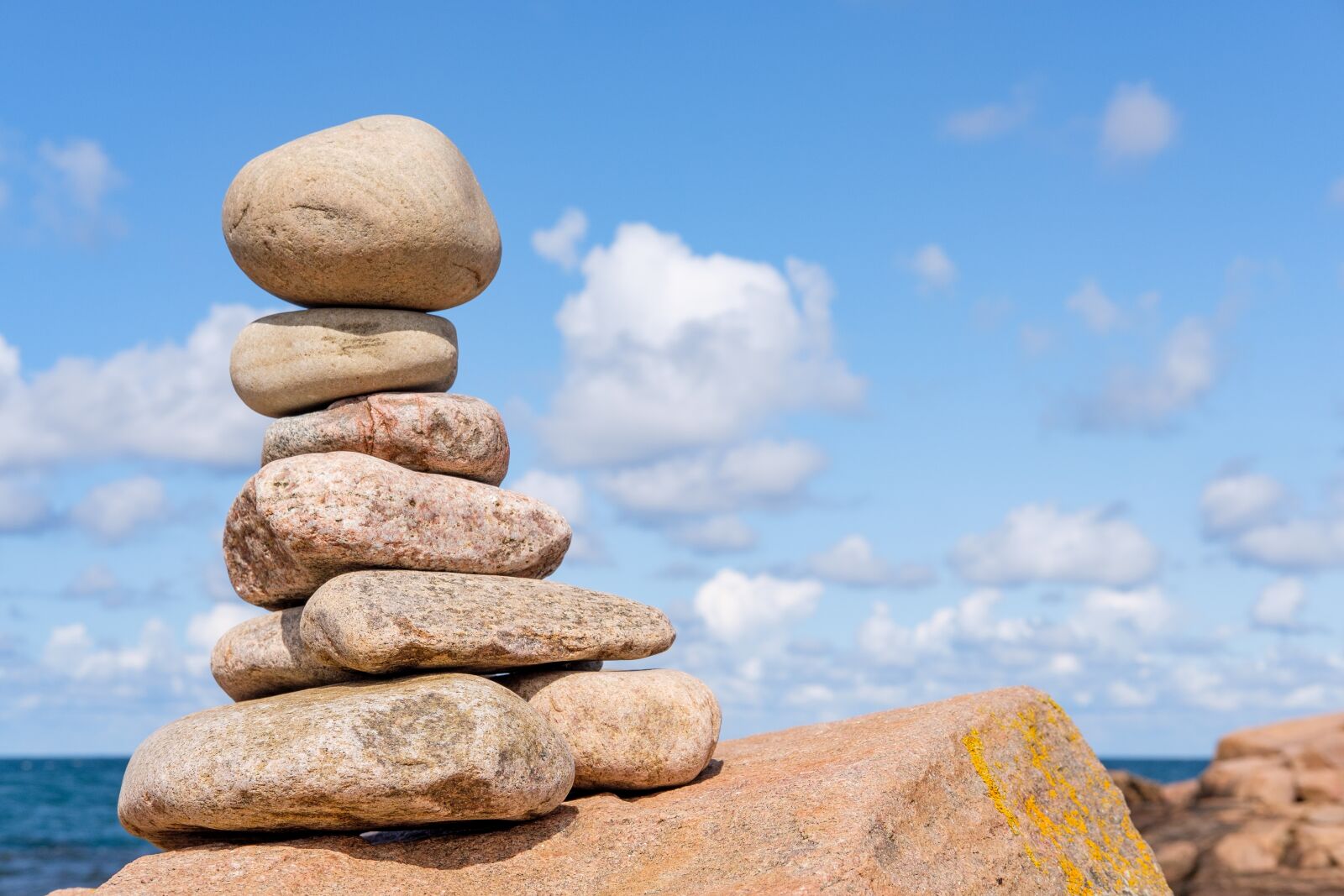 Fujifilm XF 35mm F2 R WR sample photo. Cairn, stones, rest photography