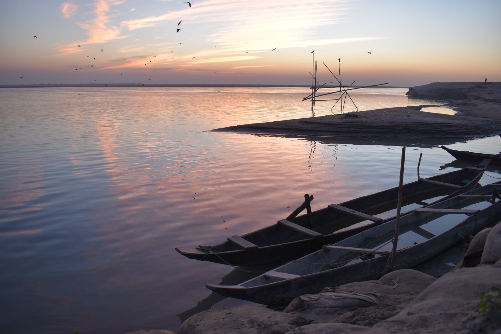 Nikon D5600 sample photo. River, sky, sunset photography