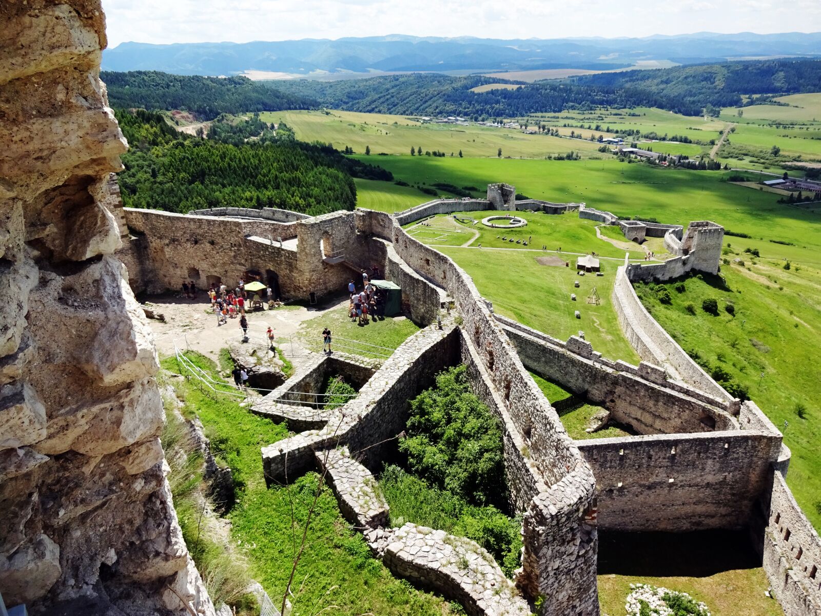 Sony Cyber-shot DSC-WX220 sample photo. Spis castle, slovakia, unesco photography