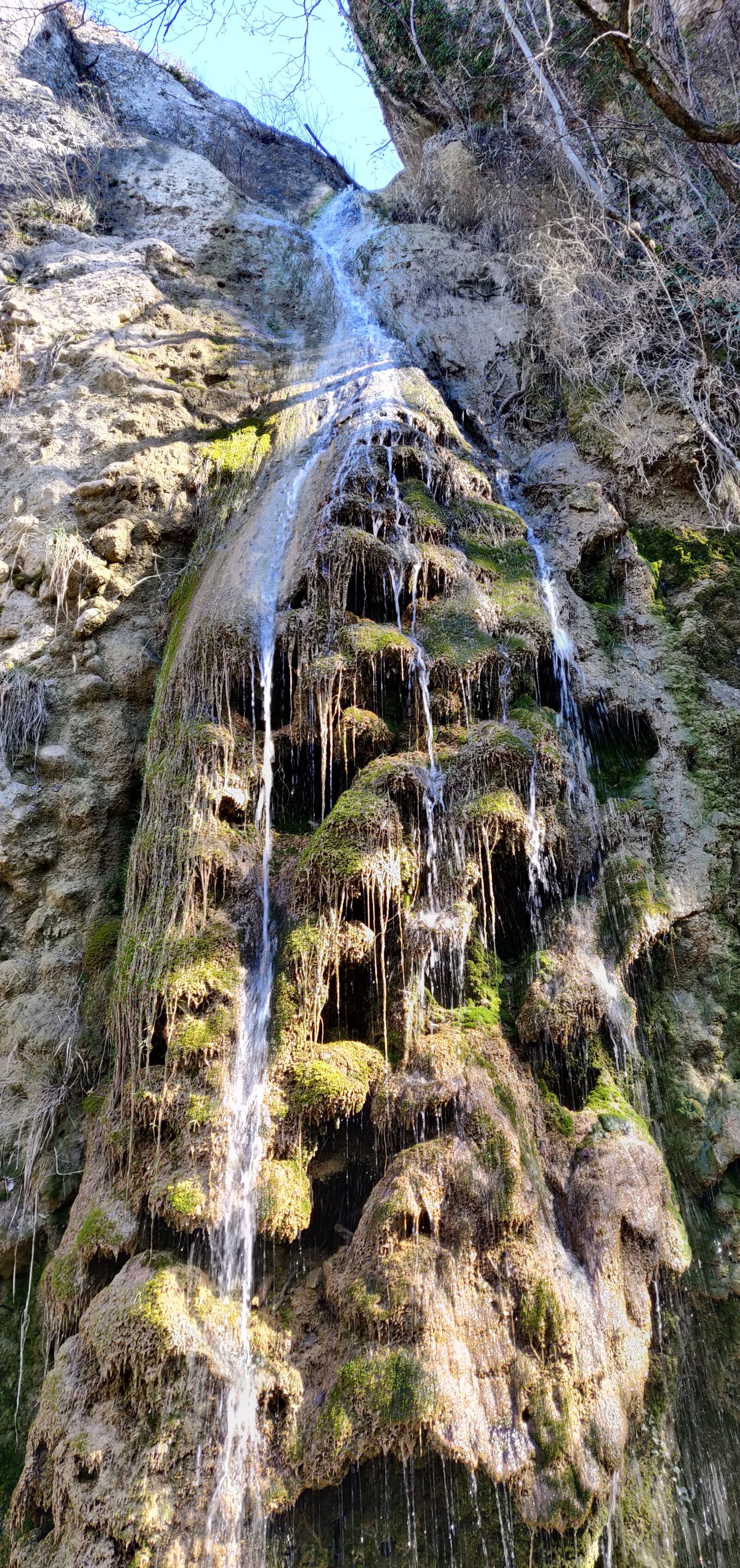 OnePlus 6 sample photo. Cascade, water, rock photography
