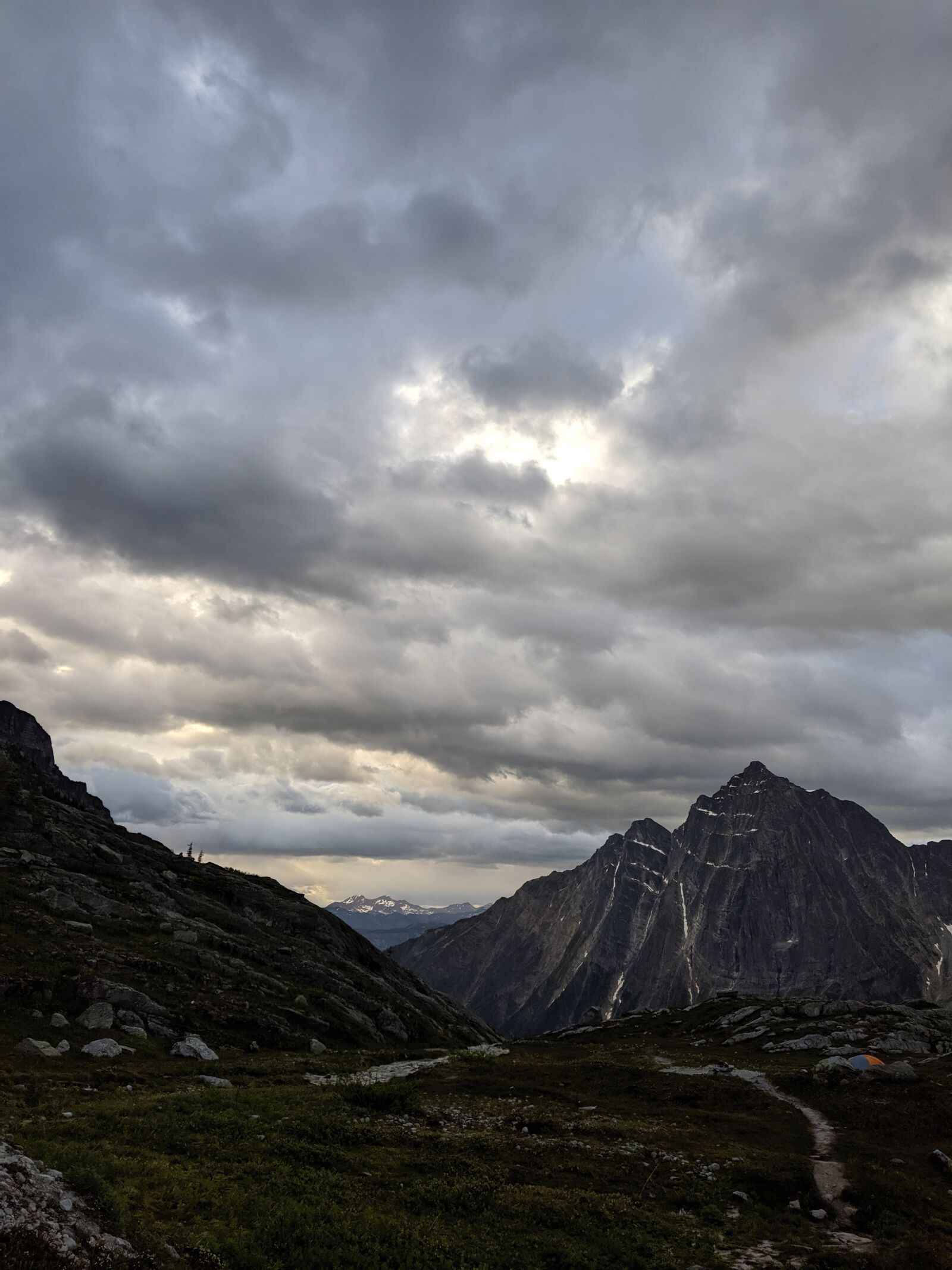 Google Pixel 3 sample photo. Glacier national park, canada photography