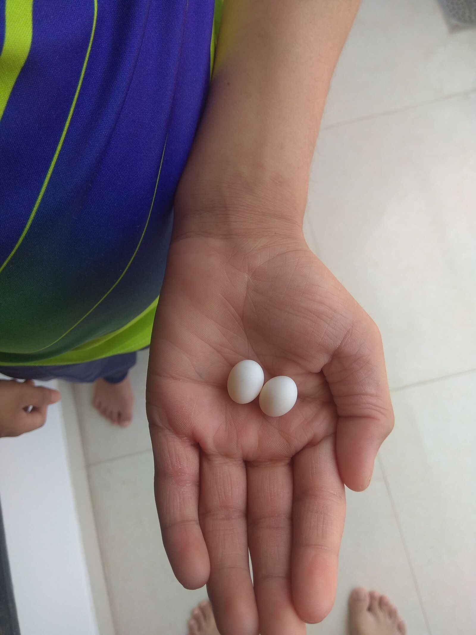 Xiaomi Redmi Note 4 sample photo. Egg, hand, white photography