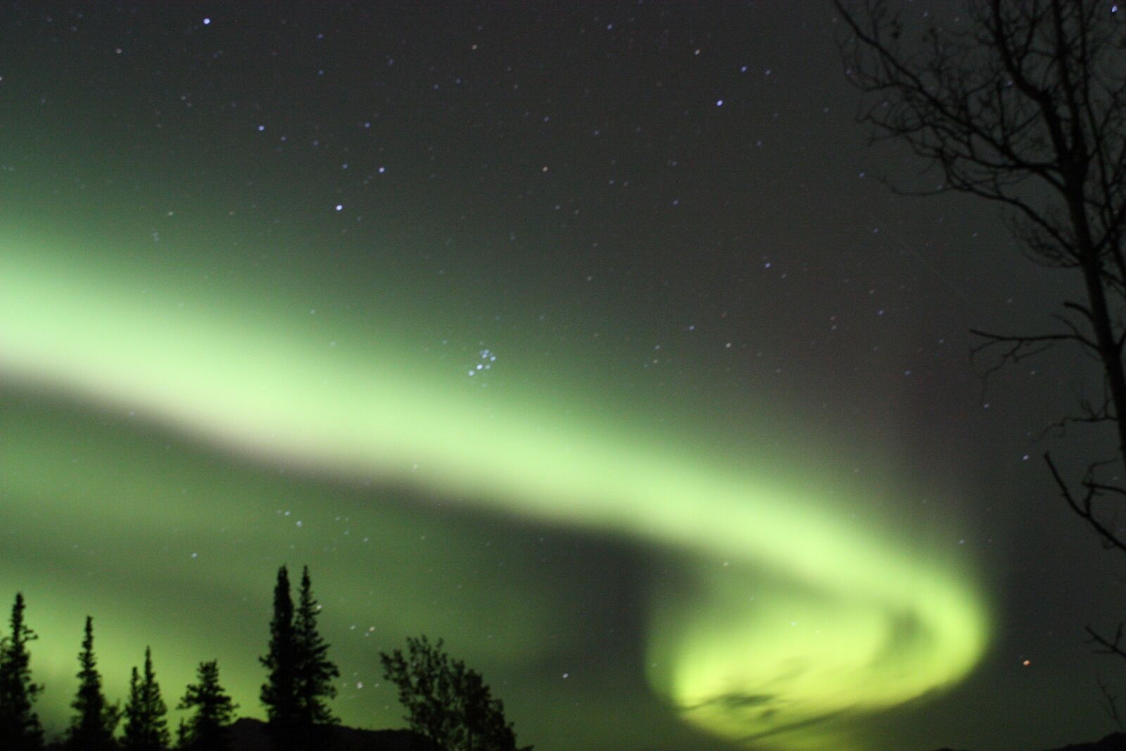 Canon EOS 450D (EOS Rebel XSi / EOS Kiss X2) sample photo. Aurora borealis, northern lights photography