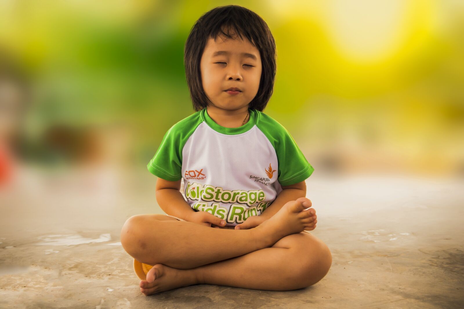 Canon PowerShot G7 X sample photo. Meditating, mediation, little girl photography