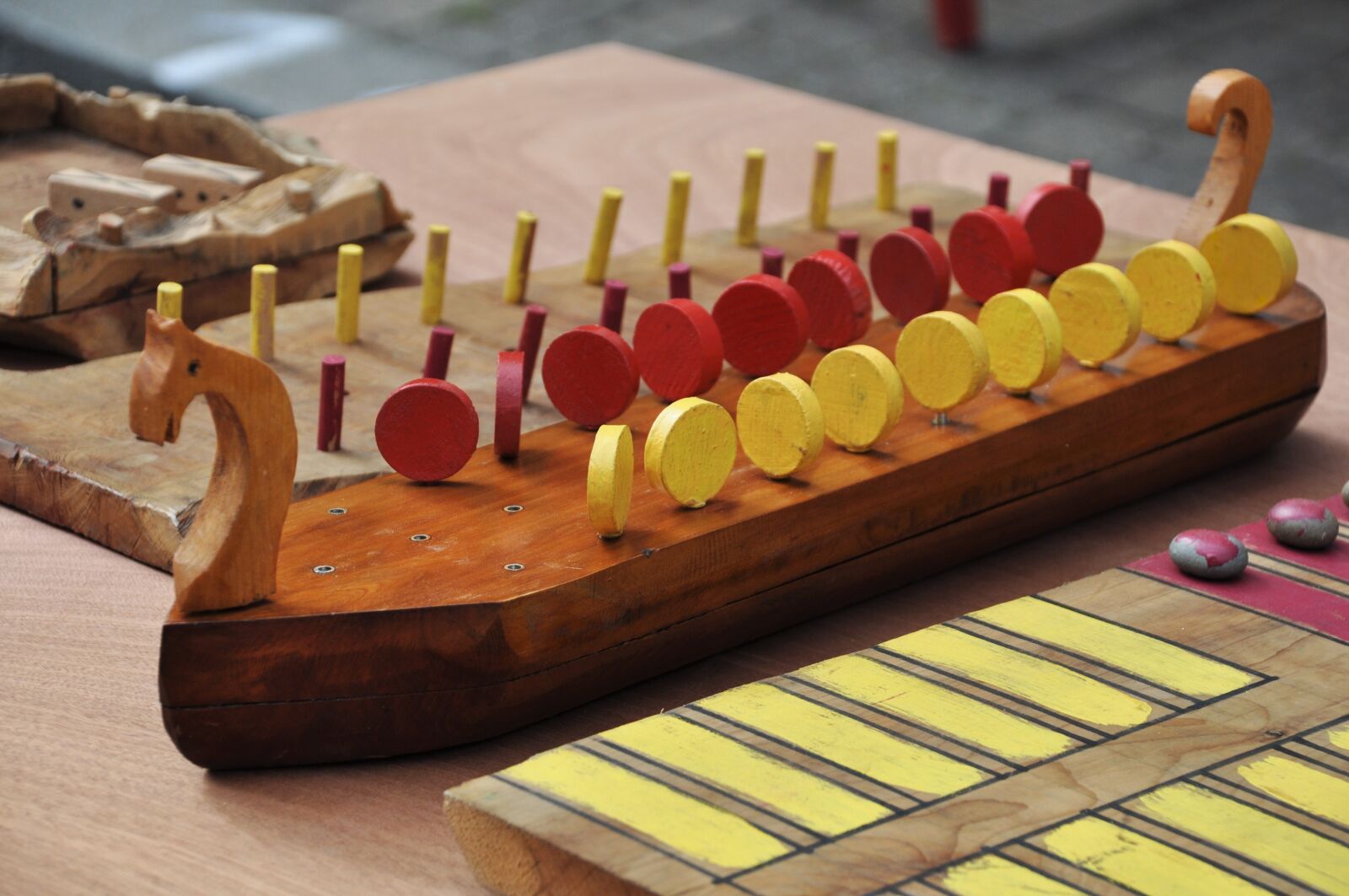 Nikon D90 sample photo. Games, wooden games, wood photography