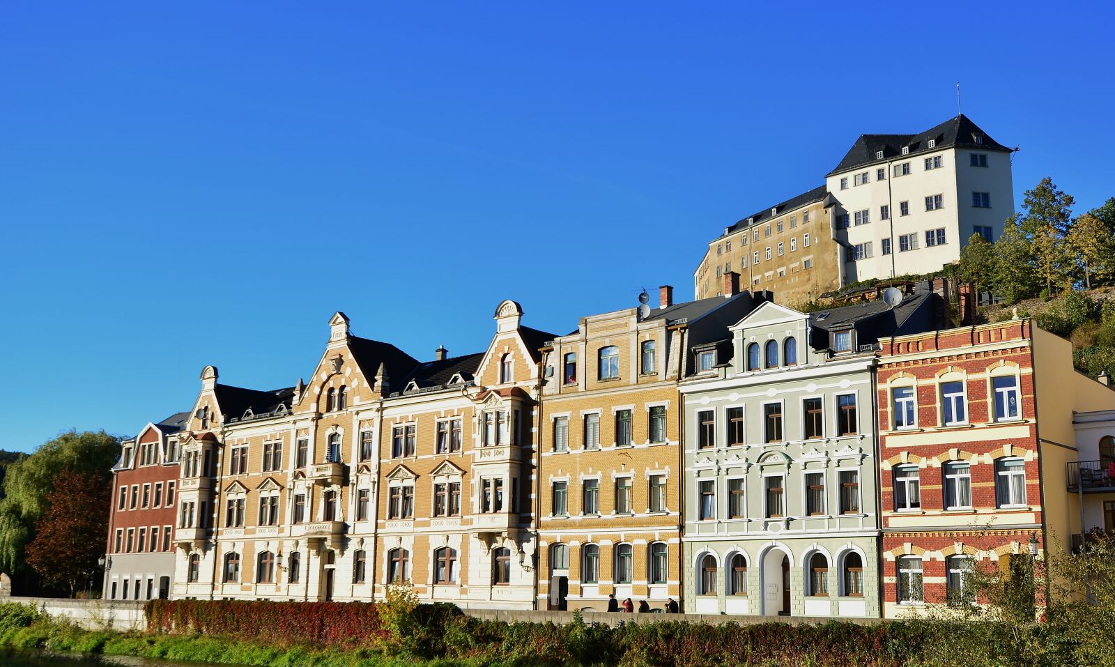 Nikon D5200 sample photo. Greiz, upper castle, architecture photography