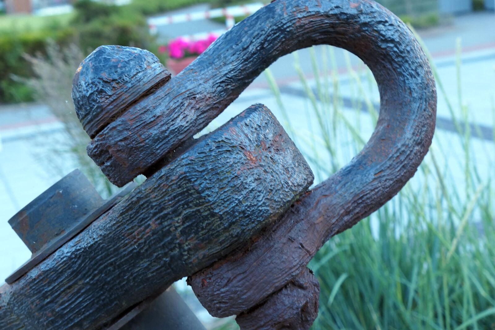 Panasonic Lumix DMC-LX10 (Lumix DMC-LX15) sample photo. Anchor, ankeroese, corrosion photography
