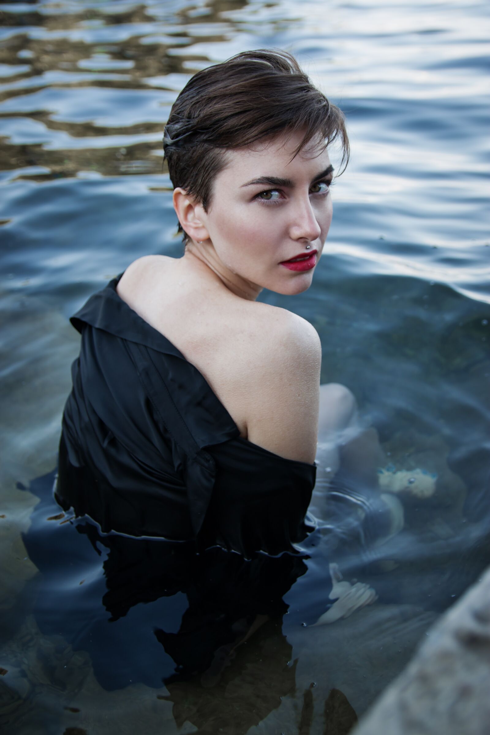 Canon EOS 70D sample photo. Dvushka, sea, water photography