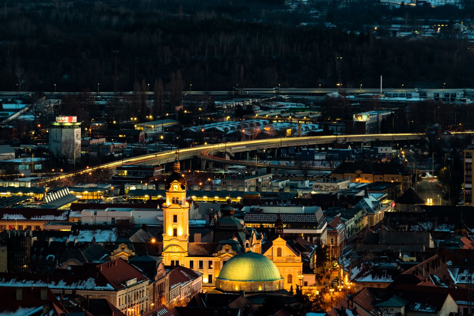 Nikon D5600 sample photo. Pecs, hungary, sunset photography