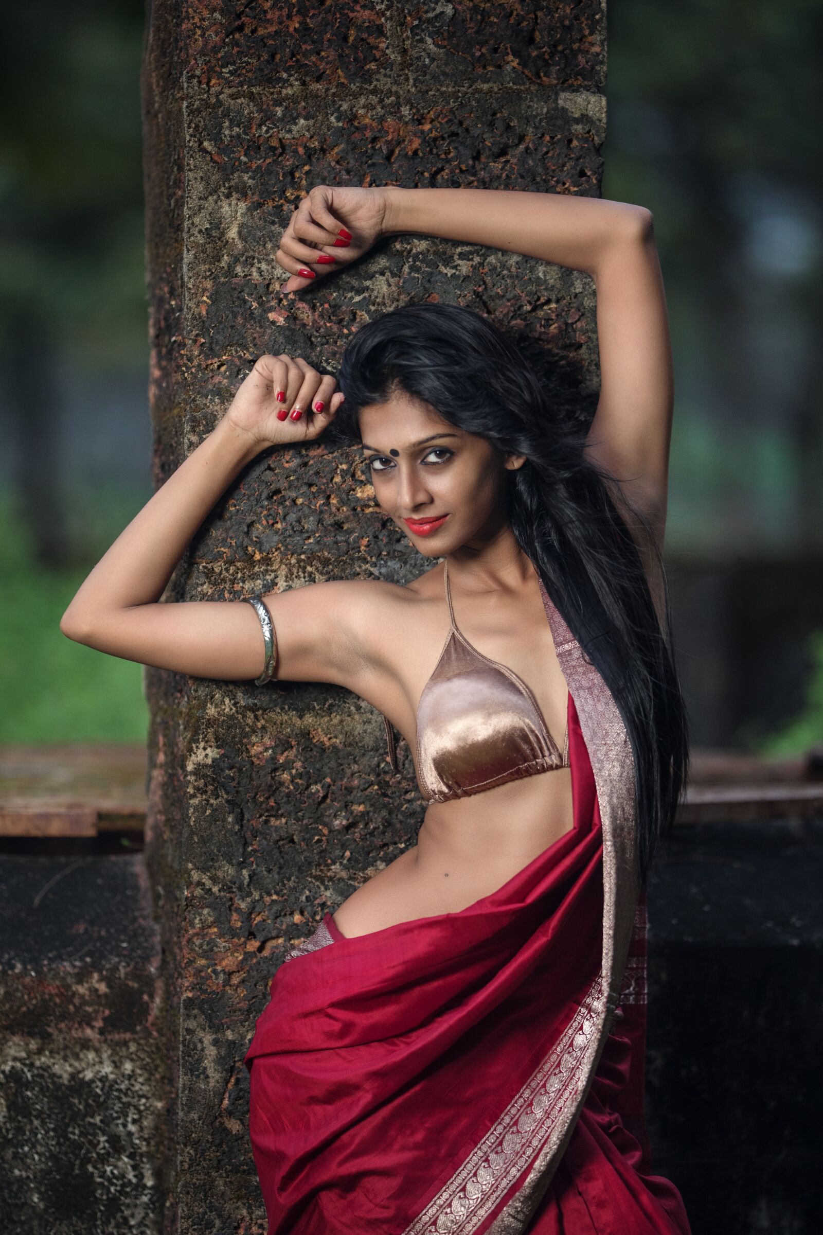 Sigma 135mm F1.8 DG HSM Art sample photo. Saree, bikini, body photography