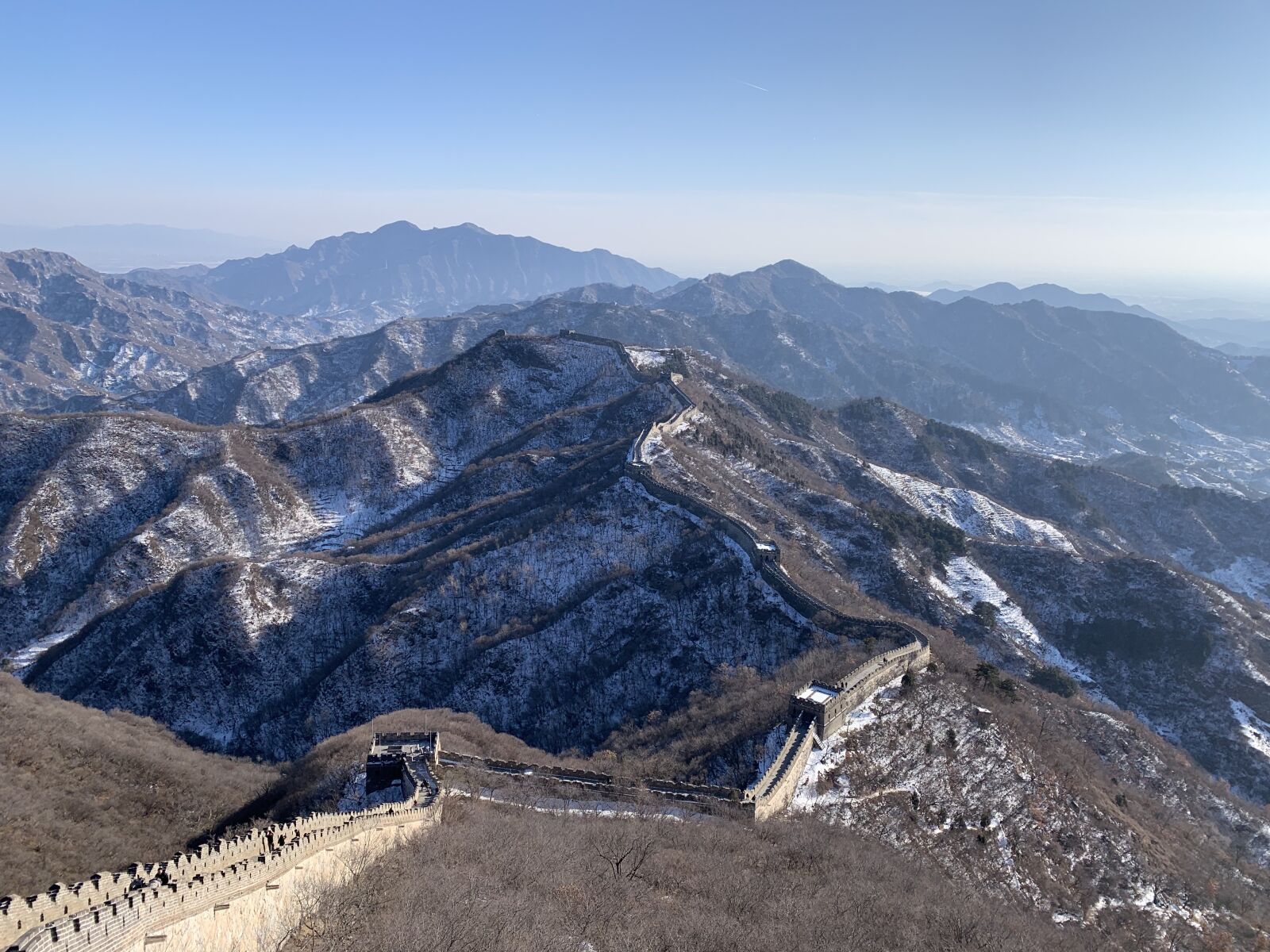 Apple iPhone XR sample photo. Great wall, landscape, landmark photography