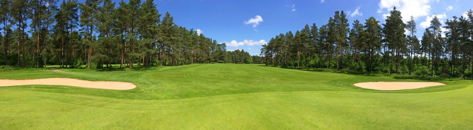 iPhone 5s back camera 4.12mm f/2.2 sample photo. Golf, green, fairway photography