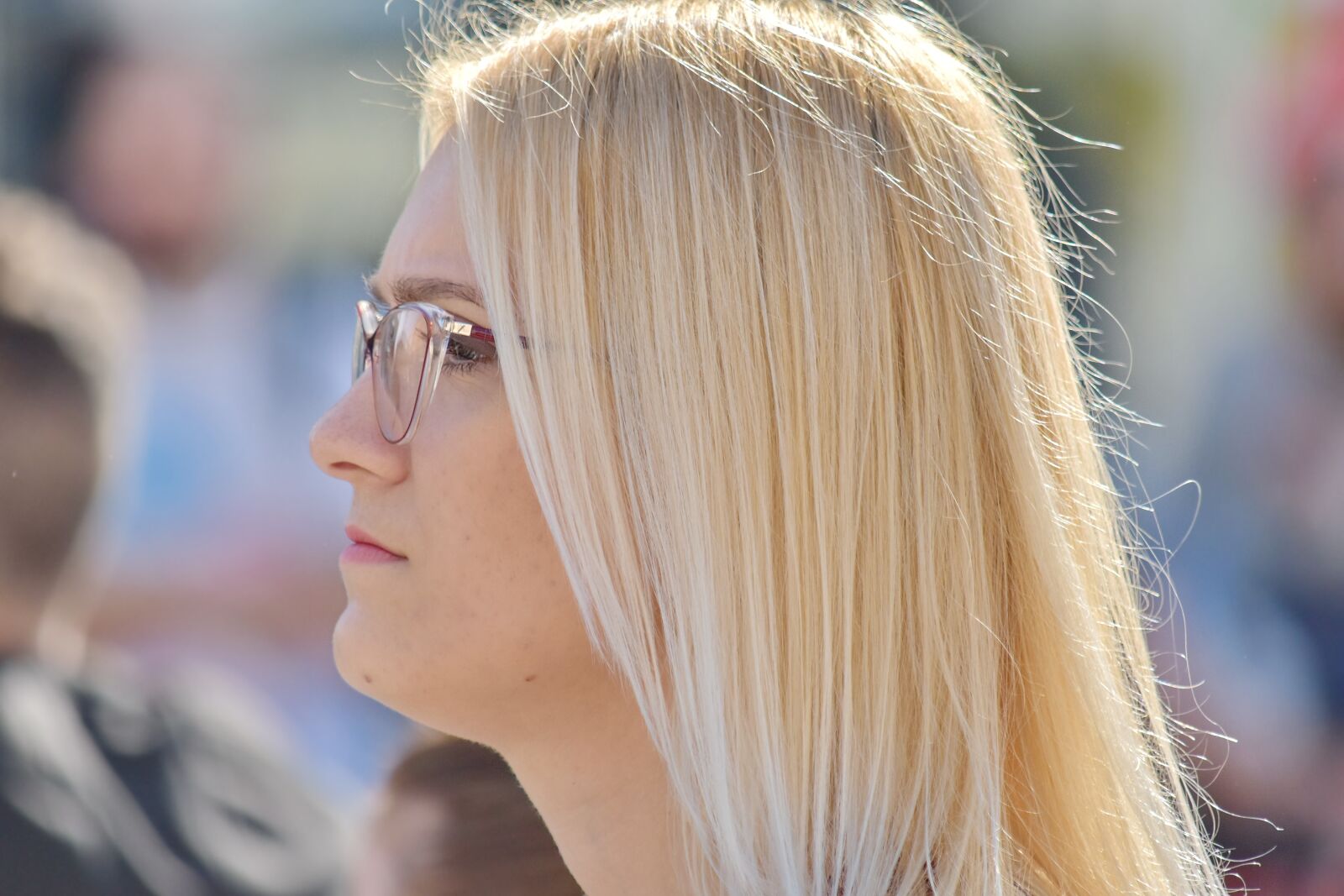 Nikon D5500 sample photo. Elegance, eyeglasses, gorgeous, lips photography