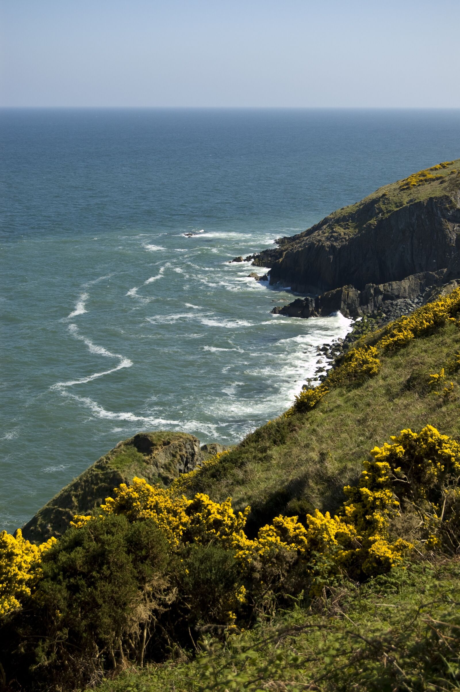 Nikon D50 sample photo. Ireland, bray, sea photography
