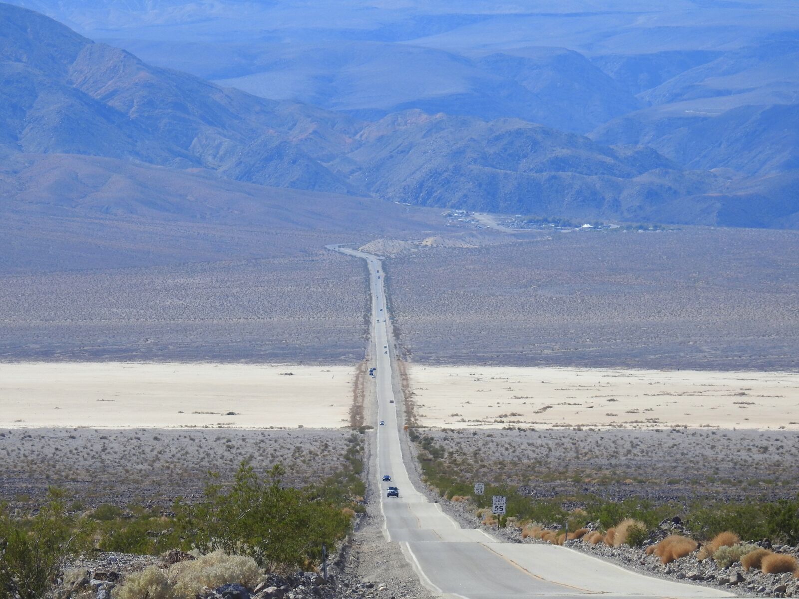 Nikon Coolpix P900 sample photo. Death valley, road, usa photography