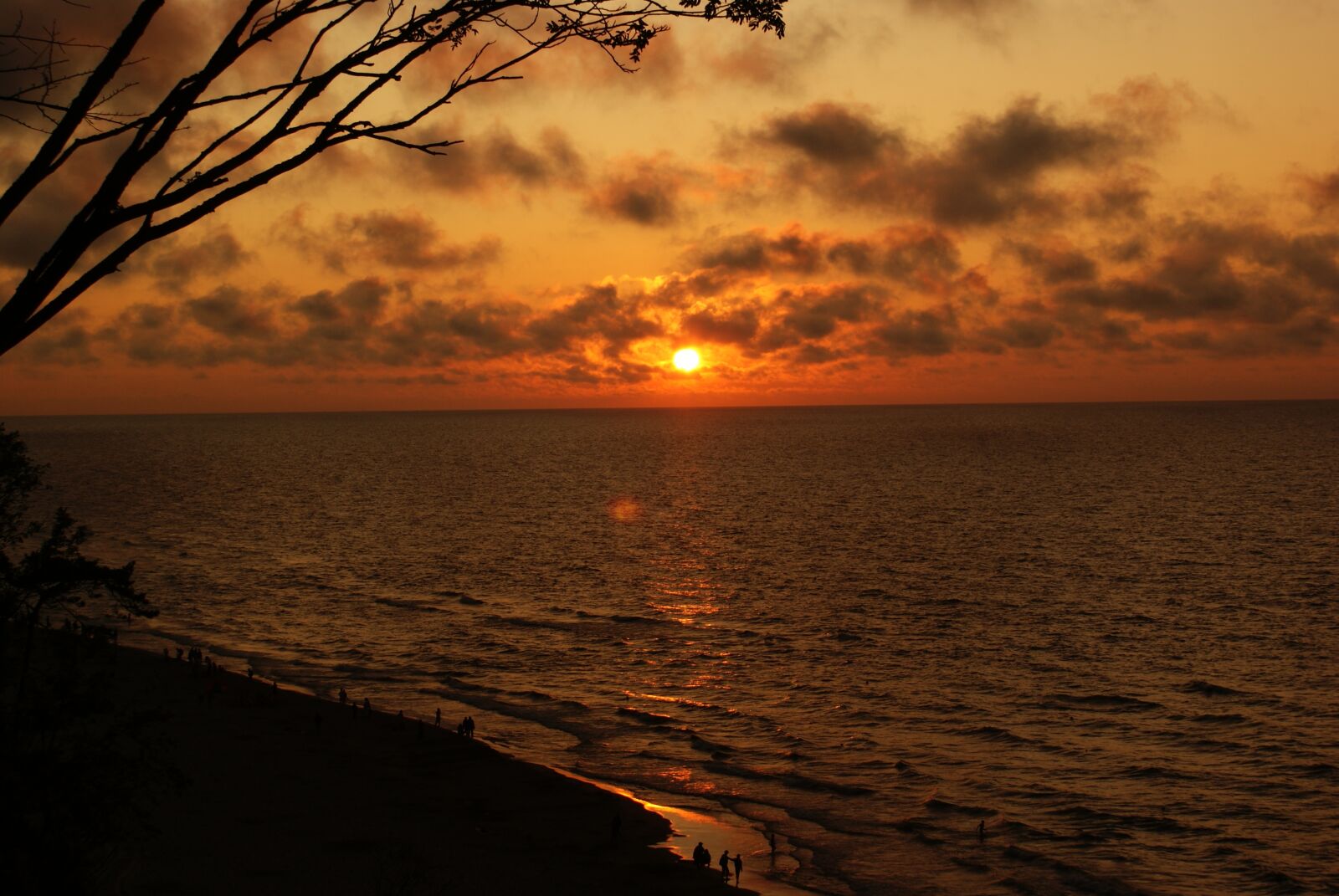 Sony Alpha DSLR-A200 sample photo. Sea, beach, sunset photography