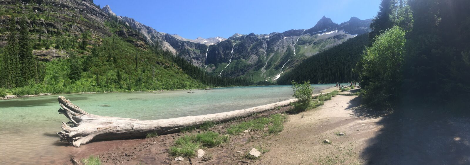iPhone 6 Plus back camera 4.15mm f/2.2 sample photo. Glacier national park, glacial-fed photography