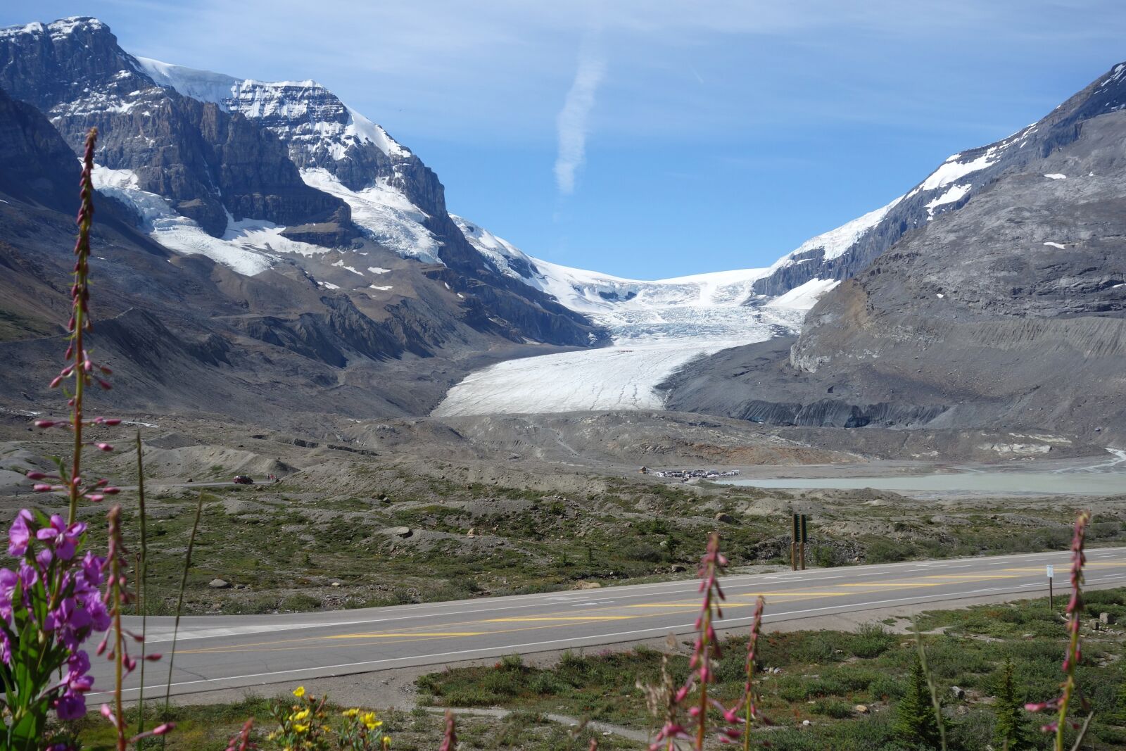 Sony Cyber-shot DSC-RX100 sample photo. Mountains, glacier, road photography