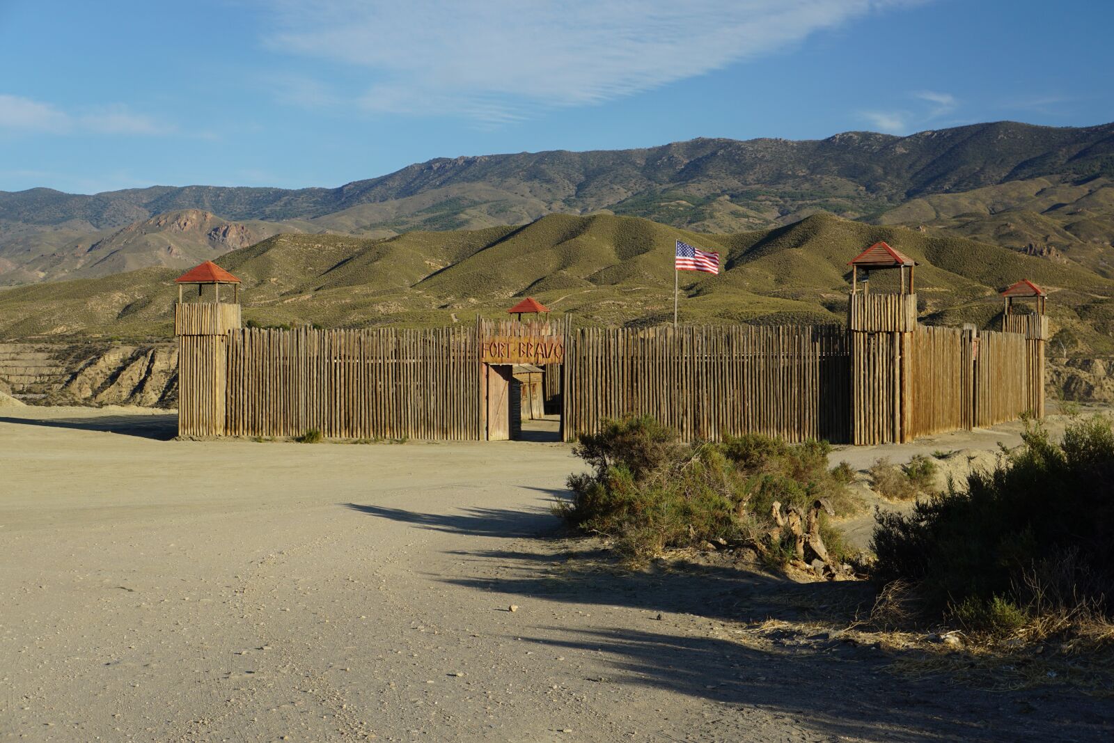 Sony a6000 sample photo. Fort bravo, western town photography