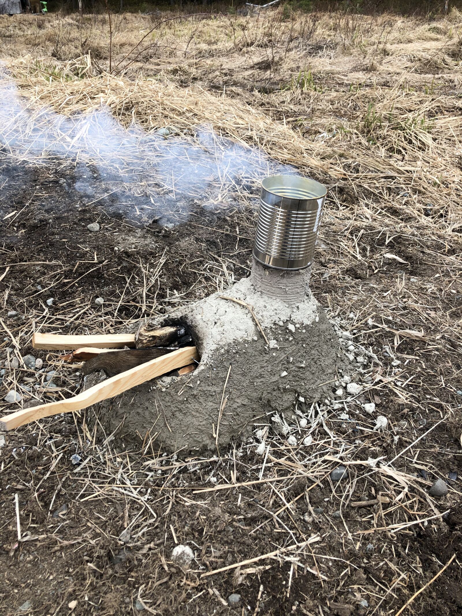 iPhone 8 back camera 3.99mm f/1.8 sample photo. Rocket, stove, rustic photography
