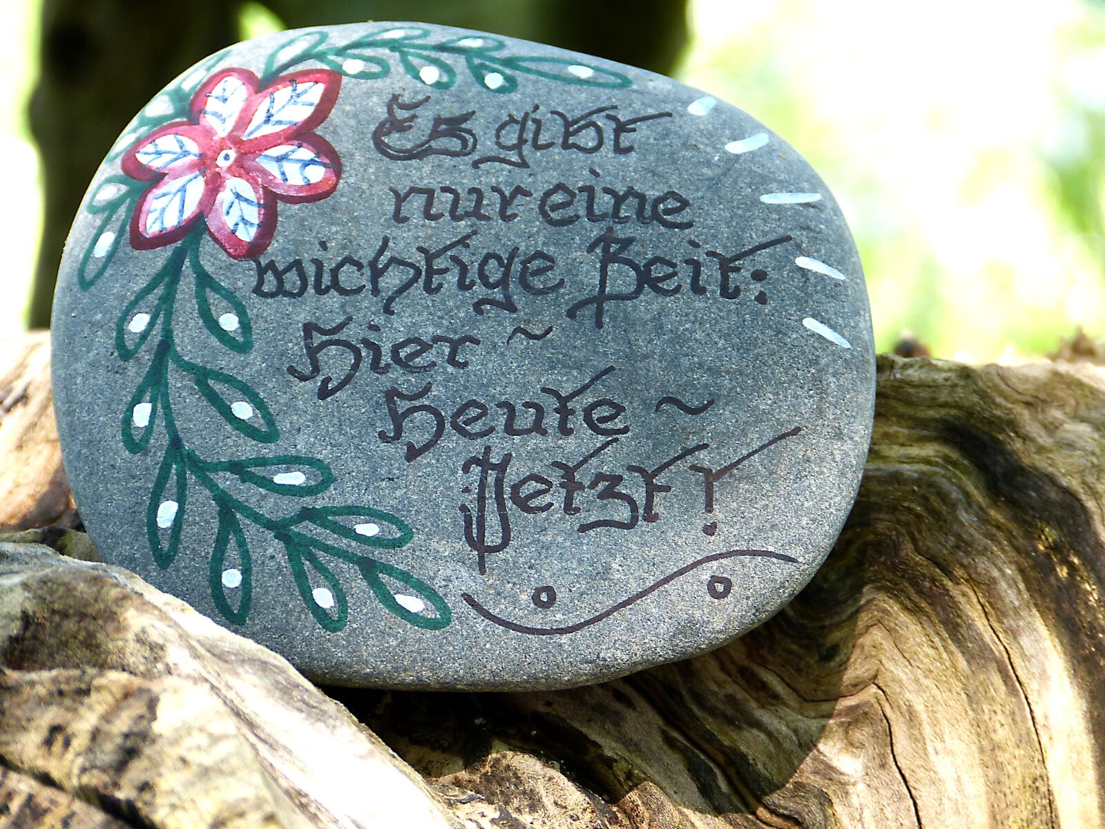 Panasonic Lumix DMC-FZ150 sample photo. Stone, wood, forest photography