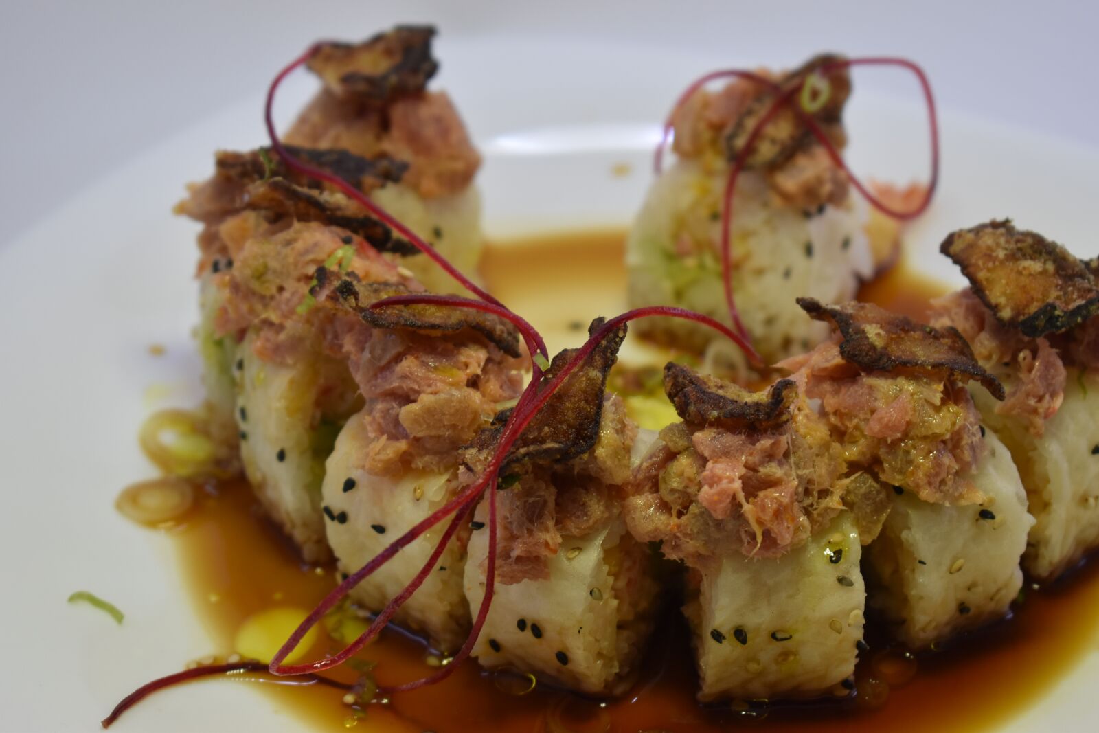 Nikon D5500 sample photo. Chacaloso roll, sushi, roll photography