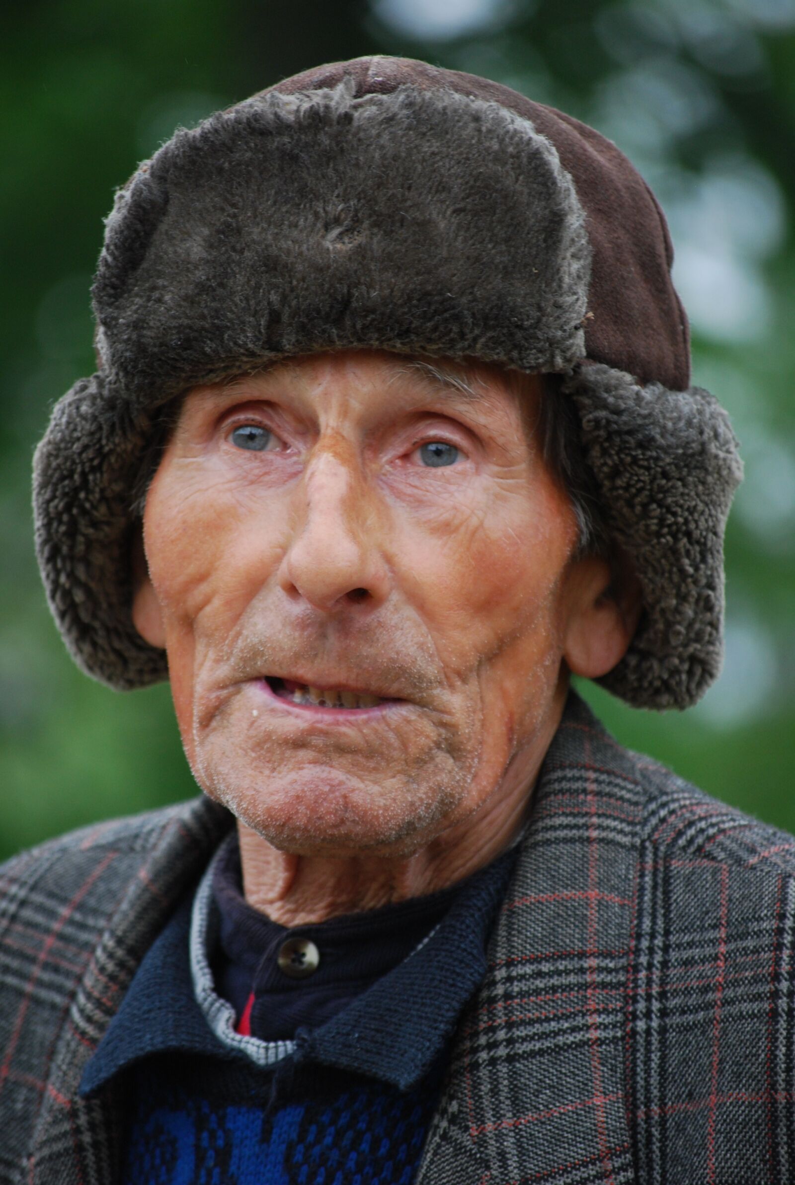 Nikon D60 sample photo. Man, old age, portrait photography