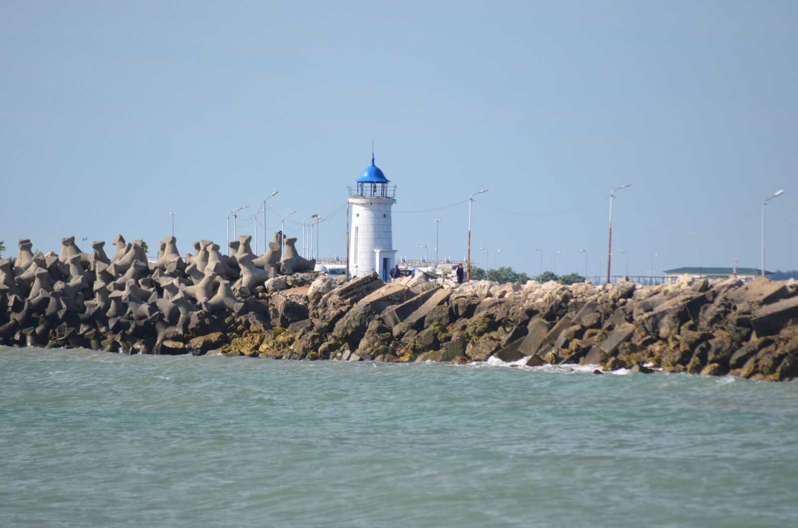 Nikon D5100 sample photo. Lighthouse, black sea, great photography