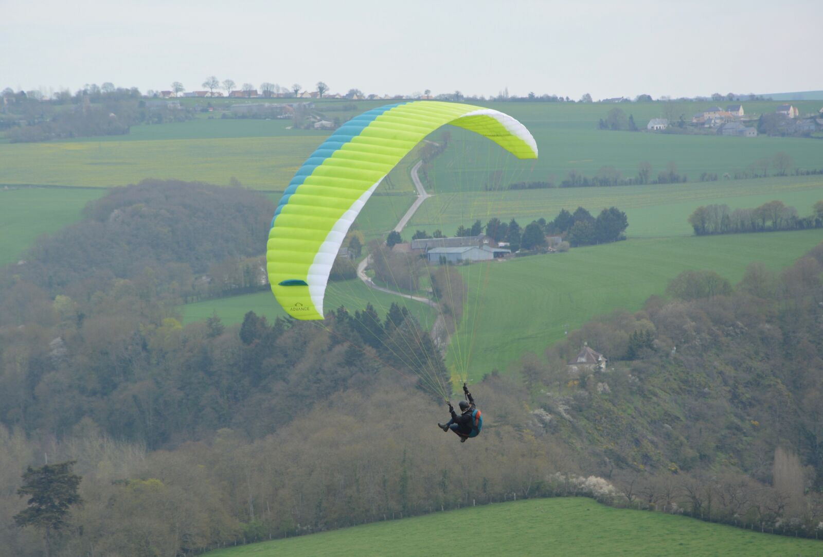 Nikon D5200 sample photo. Paragliding, bend paragliding, paraglider photography