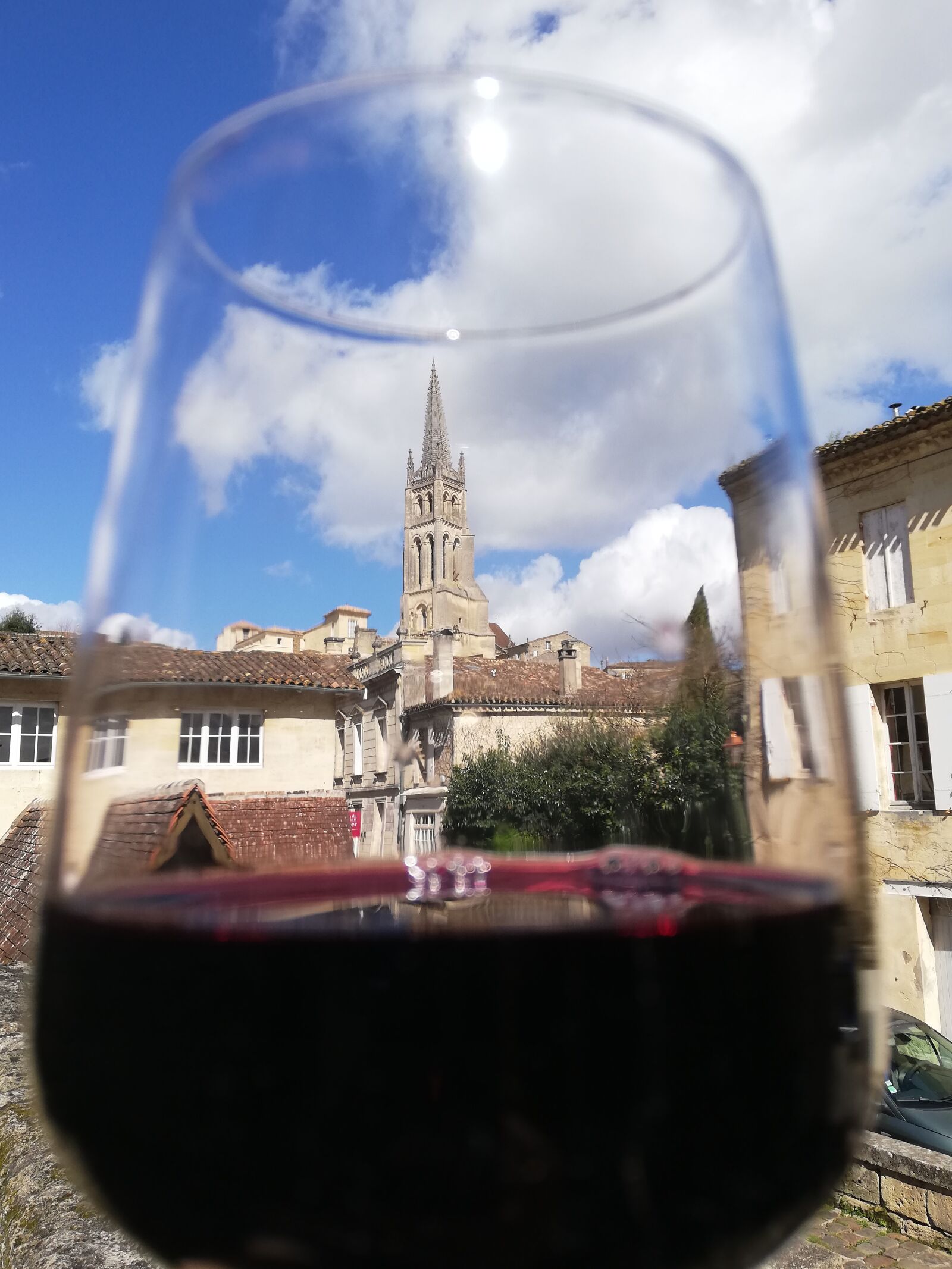 HUAWEI P20 lite sample photo. France, wine, castle photography