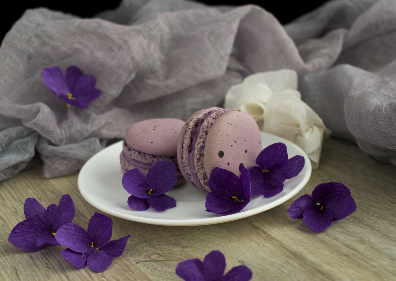 Nikon D3400 sample photo. Macaroons, macro, cookies photography