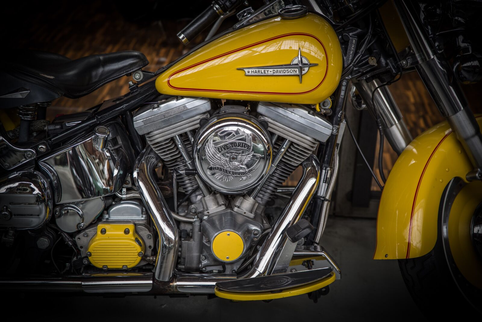 Pentax K-1 Mark II sample photo. Harley davidson, motorcycle, chrome photography