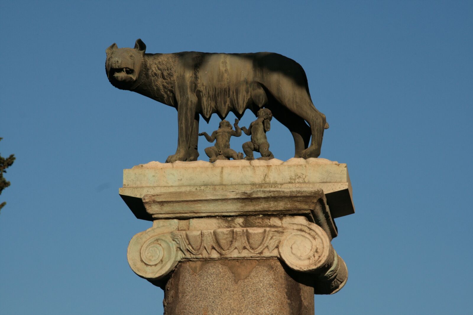 Canon EOS 400D (EOS Digital Rebel XTi / EOS Kiss Digital X) sample photo. Rome, she-wolf, romulus photography