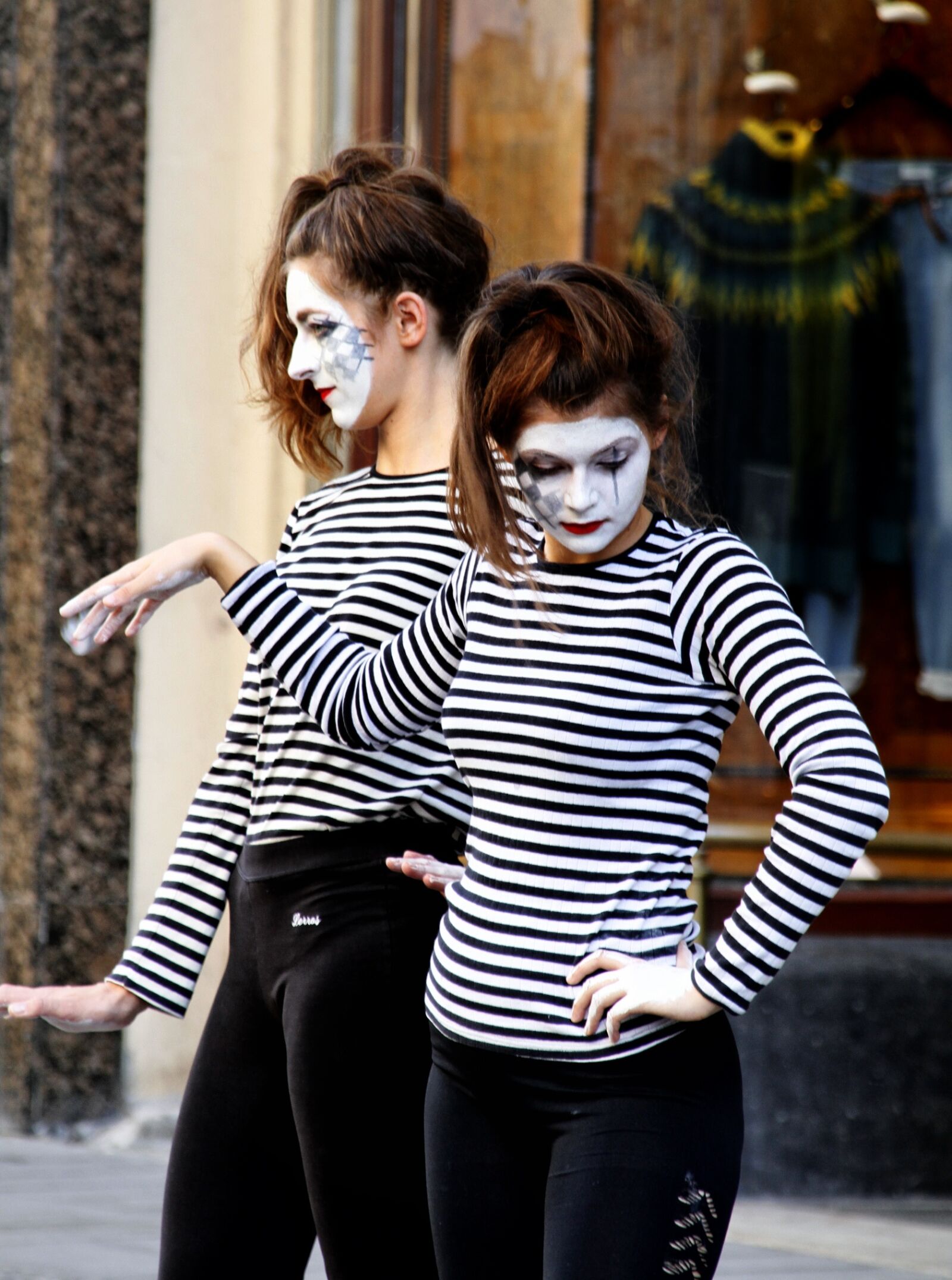 Canon EOS 7D sample photo. Mime, art, performance photography