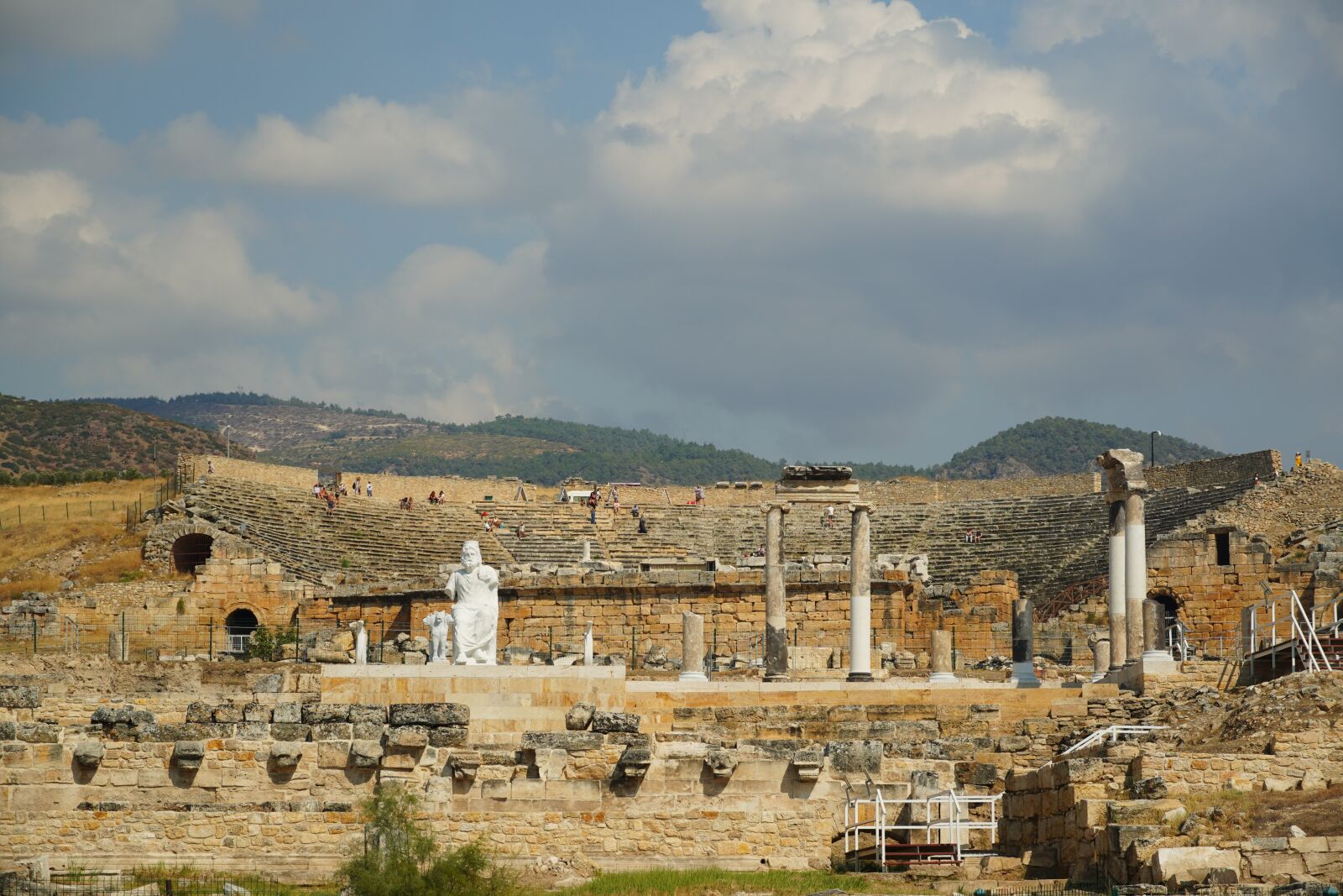 Sony E 18-135mm F3.5-5.6 OSS sample photo. Hieropolis, turkey, pamukkale photography