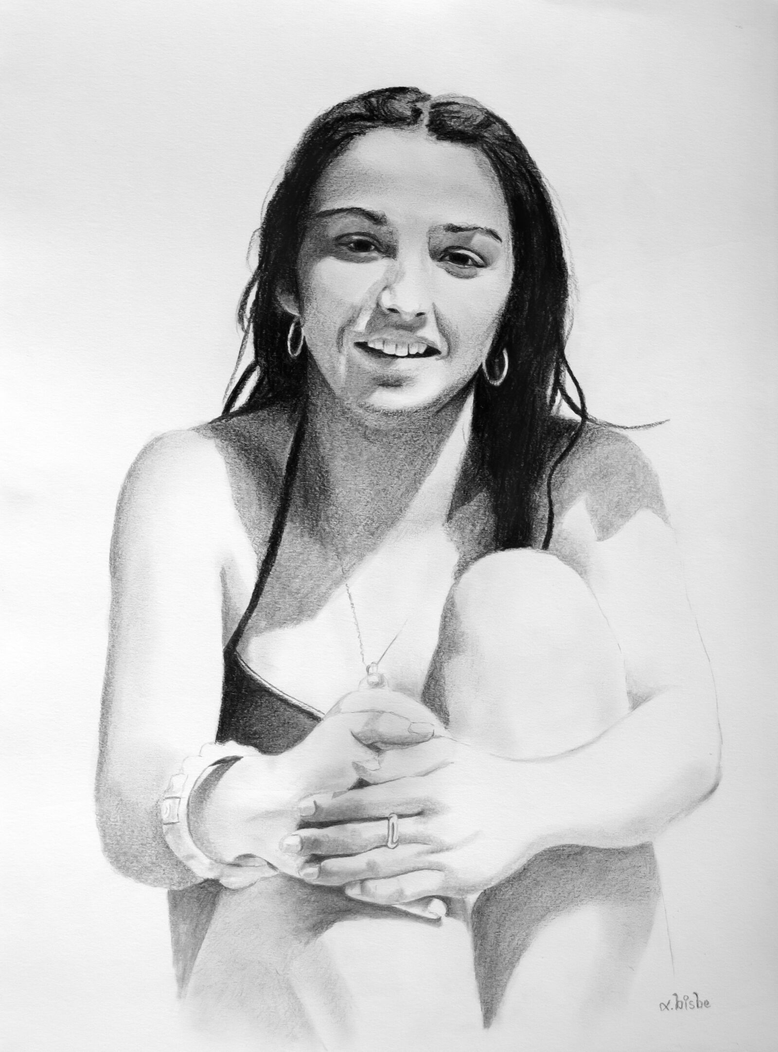 Nikon D3200 sample photo. Drawing, black and white photography