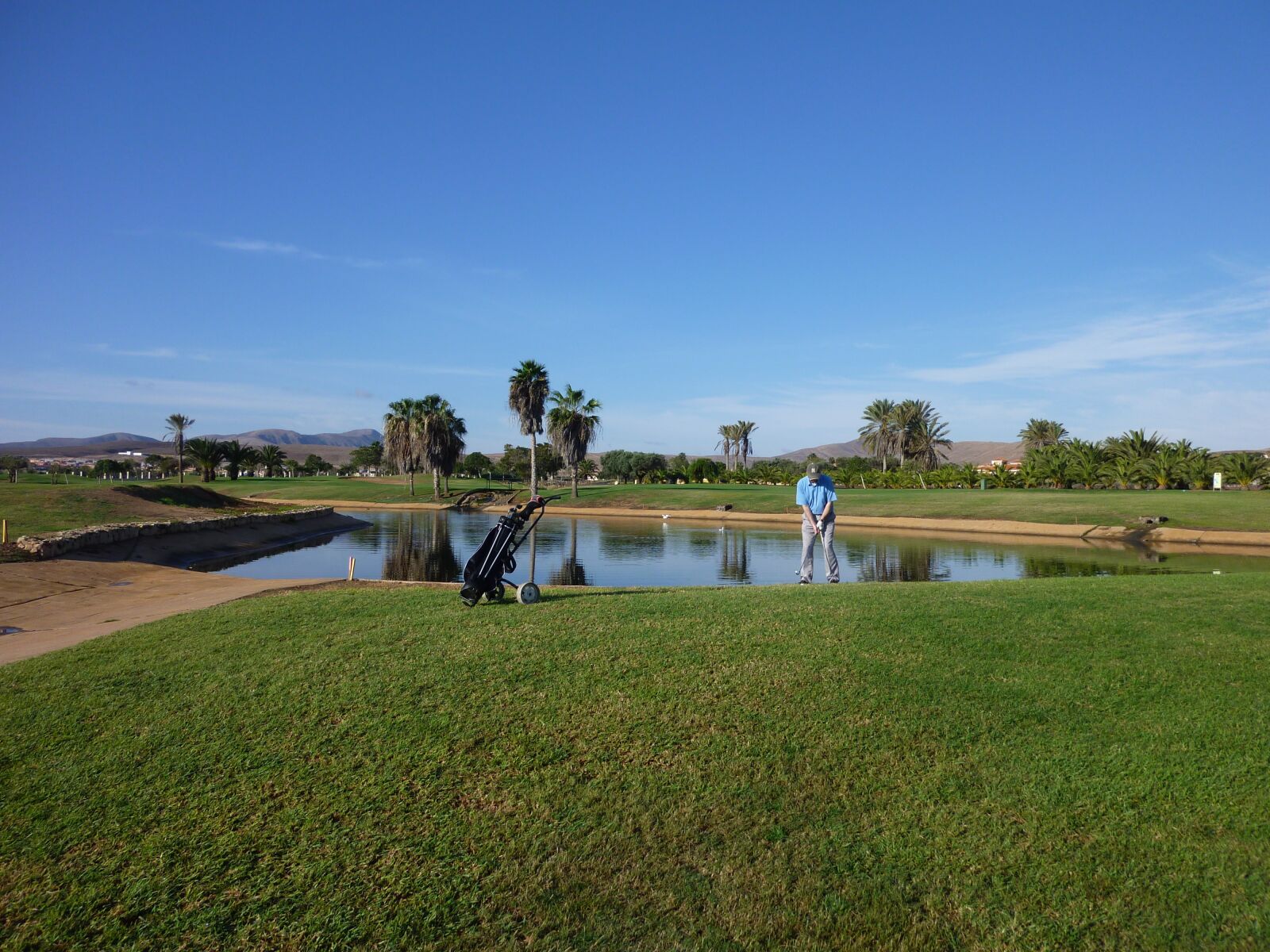 Panasonic DMC-ZX1 sample photo. Golf, fuerteventura, holiday photography