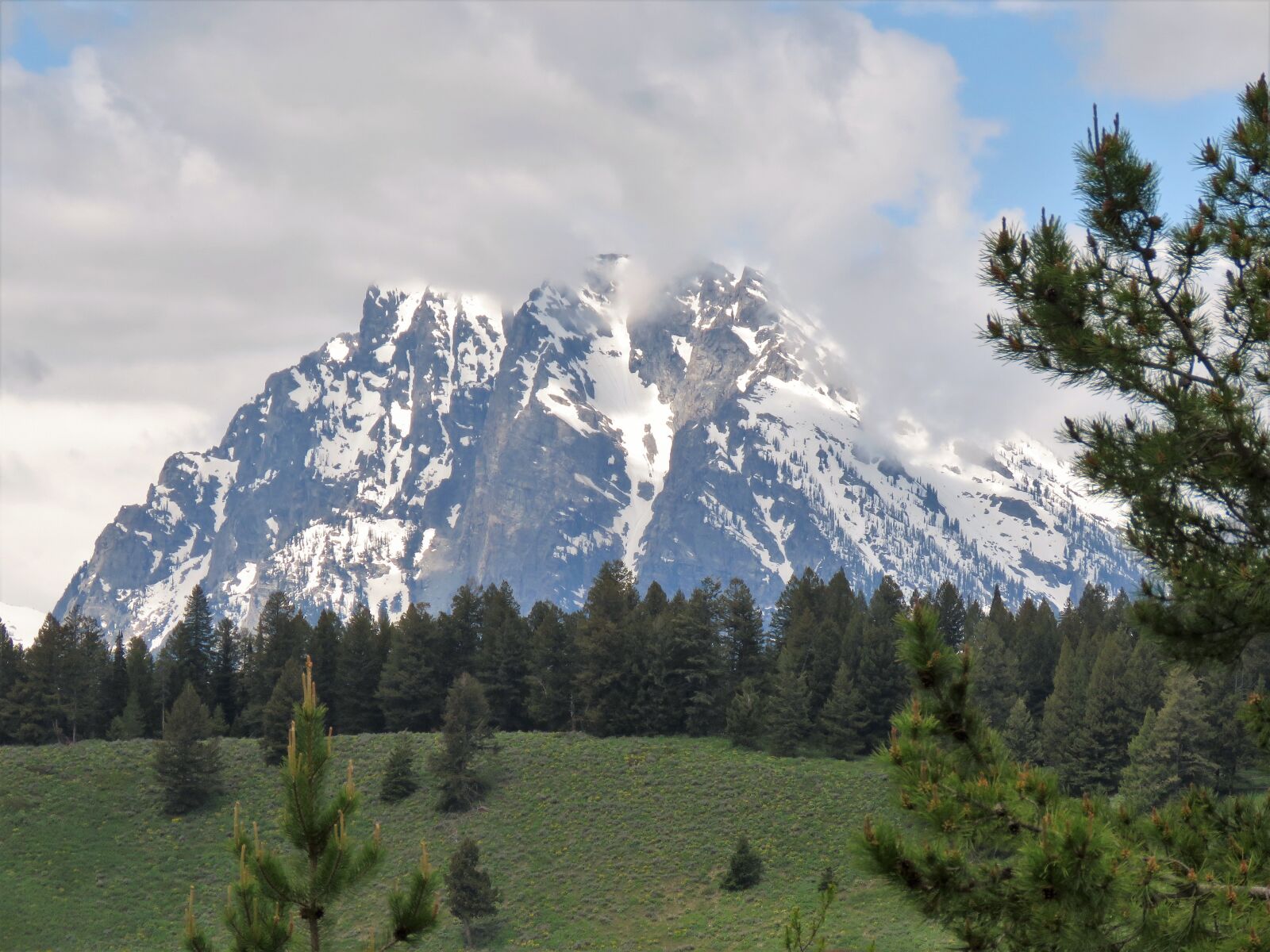 Canon PowerShot SX60 HS sample photo. Grand tetons, wyoming, hiking photography